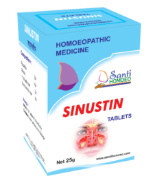 SINUSTIN Tablets – Sinus & Nasal Block Relief (Homoeopathic)